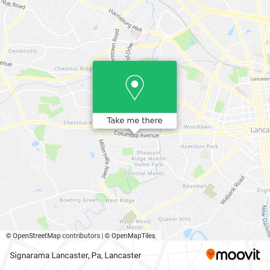 Signarama Lancaster, Pa map