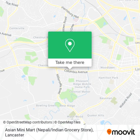 Asian Mini Mart (Nepali / Indian Grocery Store) map