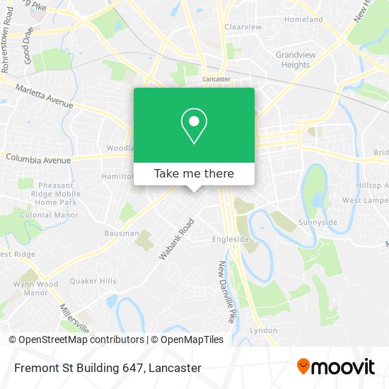 Mapa de Fremont St Building 647
