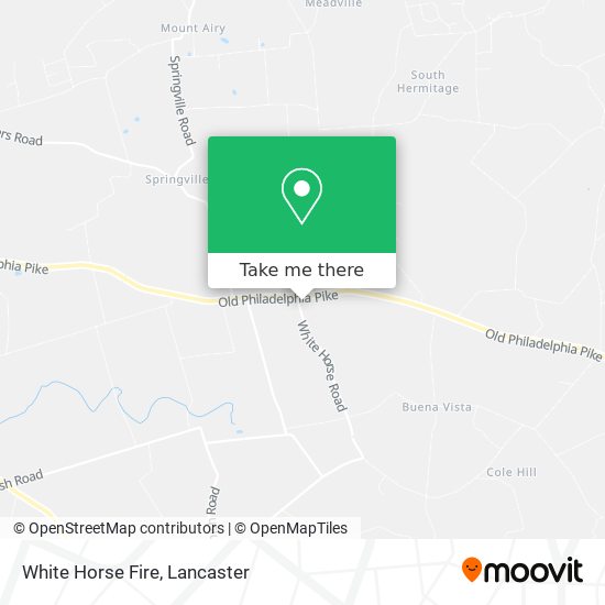 Mapa de White Horse Fire