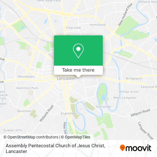 Assembly Pentecostal Church of Jesus Christ map