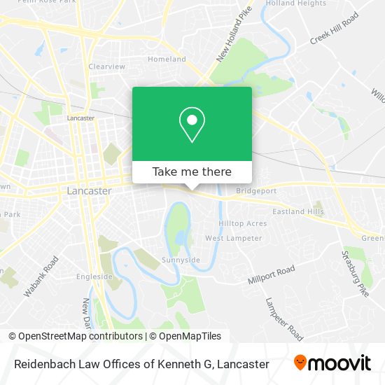 Reidenbach Law Offices of Kenneth G map