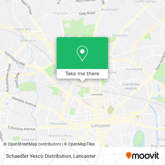 Schaedler Yesco Distribution map