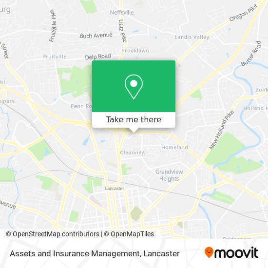 Assets and Insurance Management map