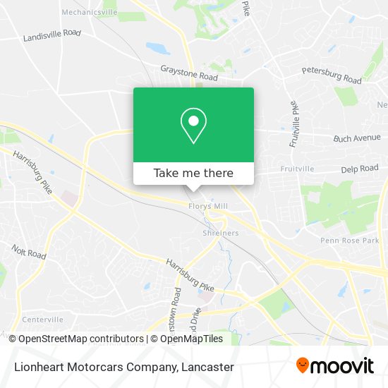 Lionheart Motorcars Company map