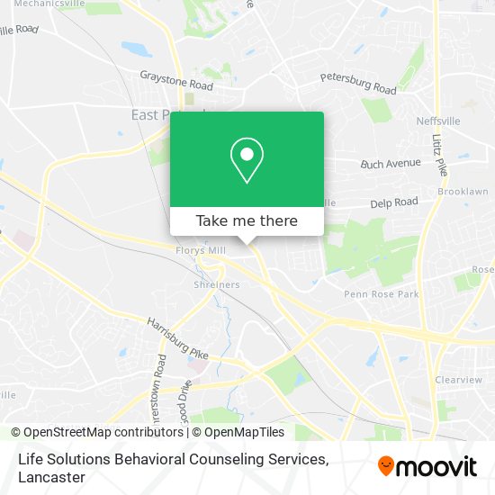 Mapa de Life Solutions Behavioral Counseling Services