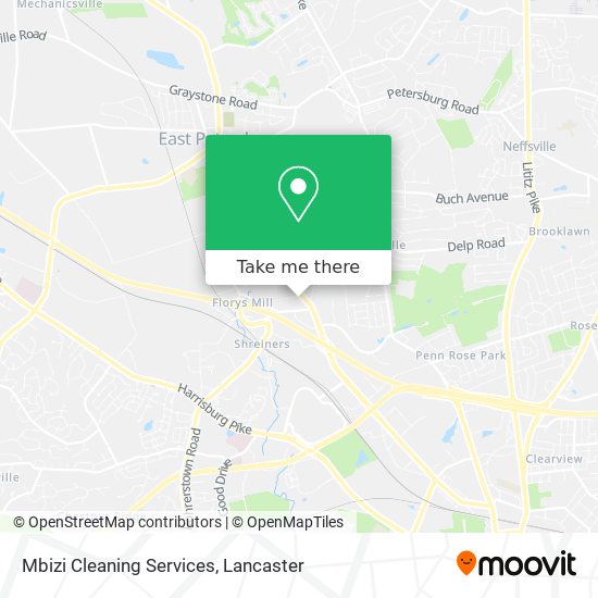 Mapa de Mbizi Cleaning Services