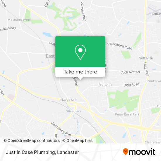 Mapa de Just in Case Plumbing