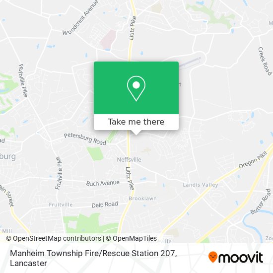 Manheim Township Fire / Rescue Station 207 map