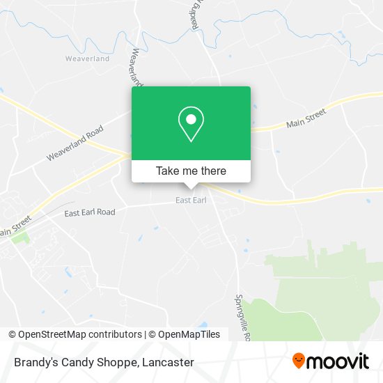 Brandy's Candy Shoppe map