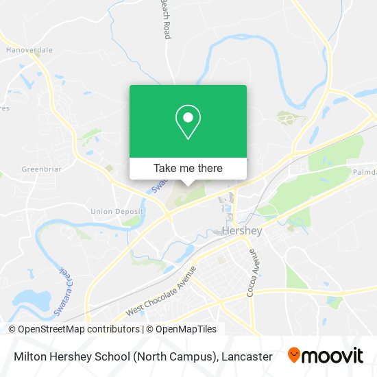 Milton Hershey School (North Campus) map