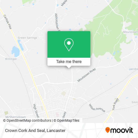 Crown Cork And Seal map