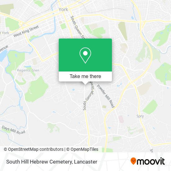 Mapa de South Hill Hebrew Cemetery