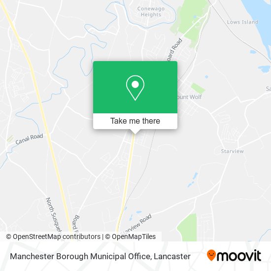 Manchester Borough Municipal Office map