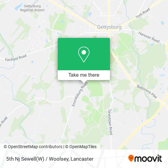 5th Nj Sewell(W) / Woolsey map
