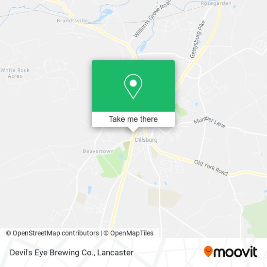Mapa de Devil's Eye Brewing Co.