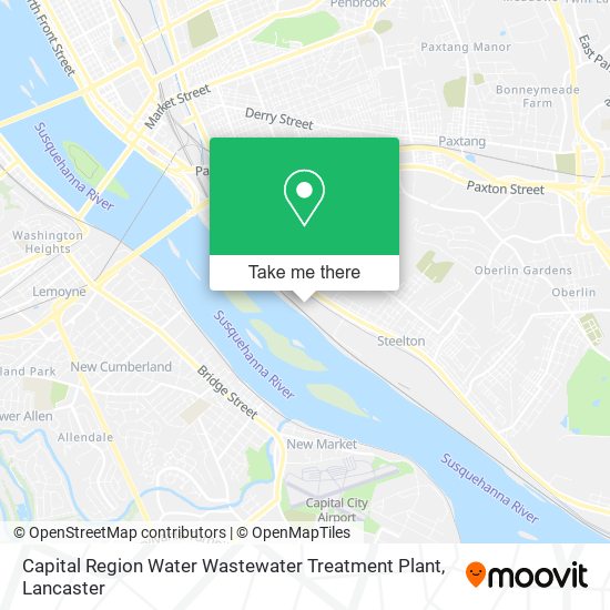 Capital Region Water Wastewater Treatment Plant map