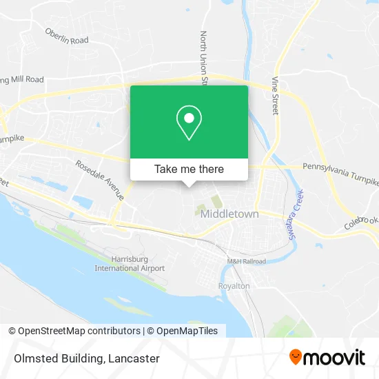 Olmsted Building map