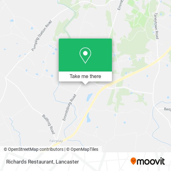Richards Restaurant map