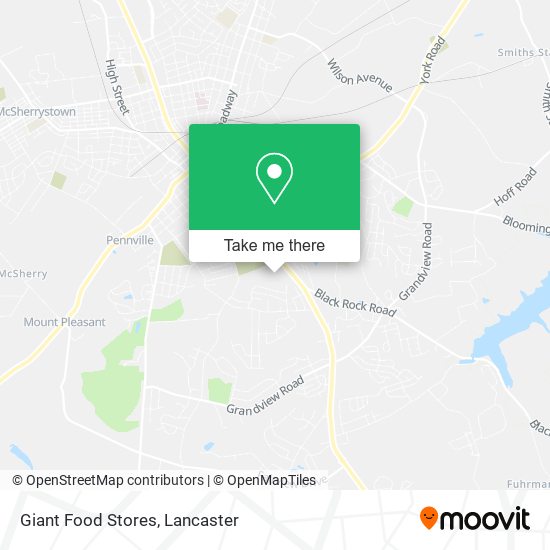 Giant Food Stores map