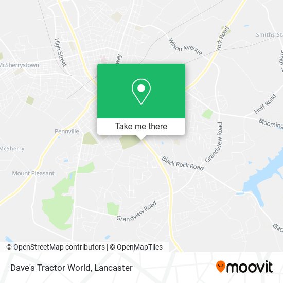 Dave's Tractor World map