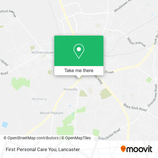 First Personal Care You map