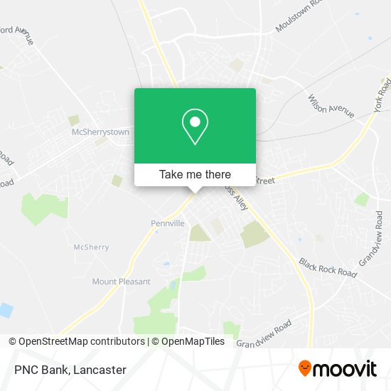 PNC Bank map