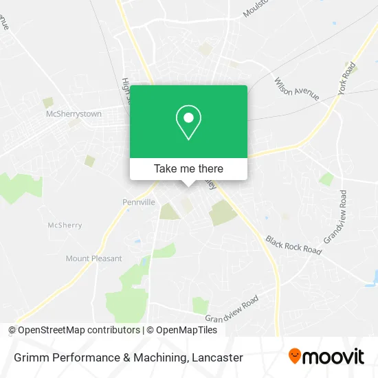 Grimm Performance & Machining map