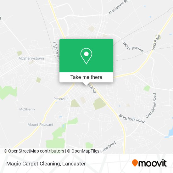 Magic Carpet Cleaning map
