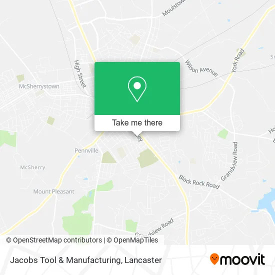 Jacobs Tool & Manufacturing map