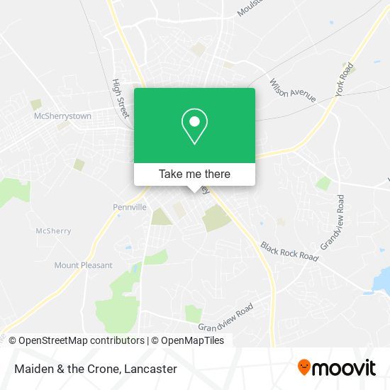 Maiden & the Crone map