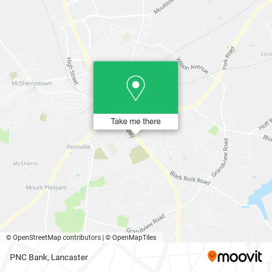 PNC Bank map