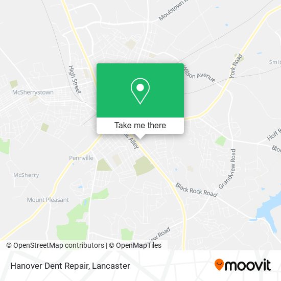 Hanover Dent Repair map