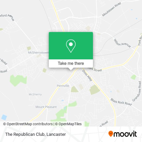 The Republican Club map