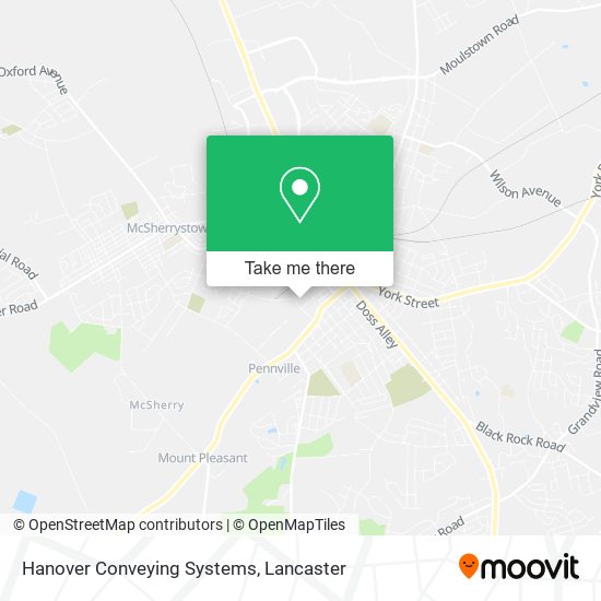 Hanover Conveying Systems map