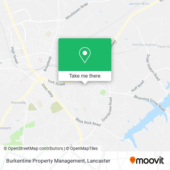 Mapa de Burkentine Property Management