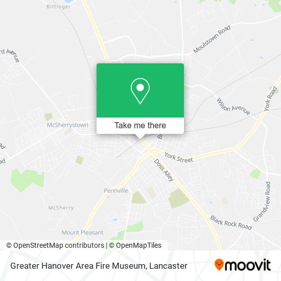 Greater Hanover Area Fire Museum map