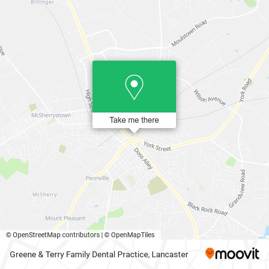 Greene & Terry Family Dental Practice map