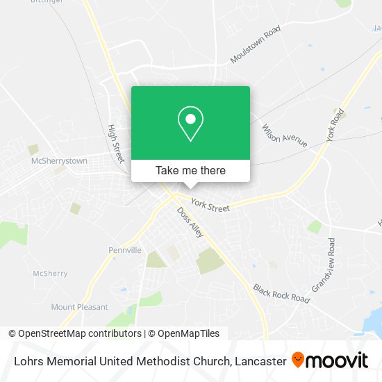 Mapa de Lohrs Memorial United Methodist Church