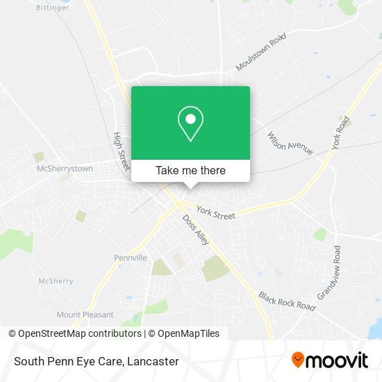 Mapa de South Penn Eye Care