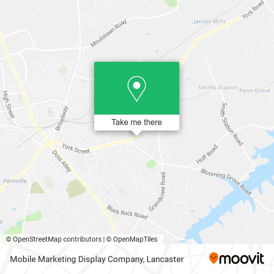 Mobile Marketing Display Company map