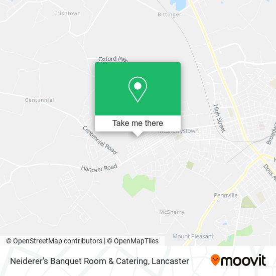 Neiderer's Banquet Room & Catering map