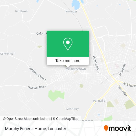 Murphy Funeral Home map
