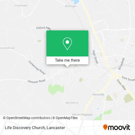 Life Discovery Church map