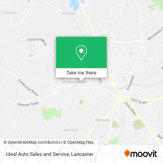Ideal Auto Sales and Service map