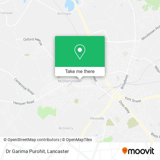 Dr Garima Purohit map
