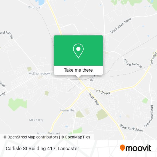 Carlisle St Building 417 map