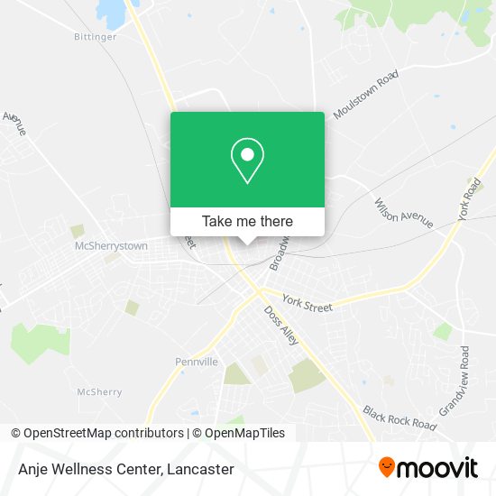 Anje Wellness Center map
