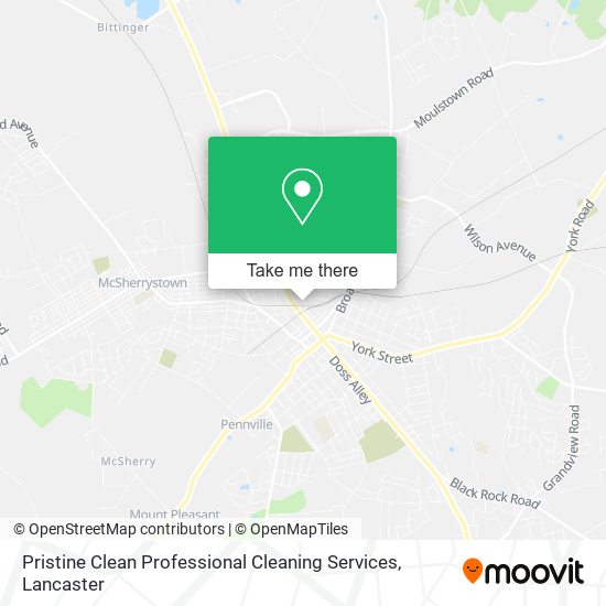 Mapa de Pristine Clean Professional Cleaning Services