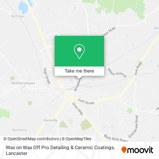 Wax on Wax Off Pro Detailing & Ceramic Coatings map